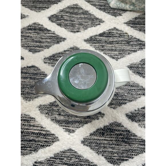 Vintage Spode Christmas Tree Thermal Carafe Thermos Pot Coffee Tea Hot Water - Picture 5 of 13